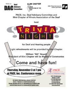 Deaf Trivia Night @ Deaf Trivia Night | Urbana | Illinois | United States